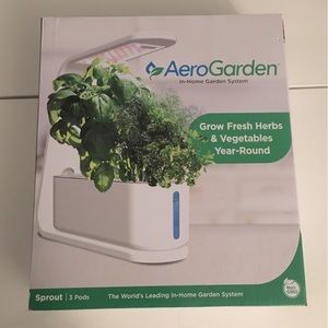 Brand New AeroGarden Sprout with Gourmet Herbs Seed Pod Kit
